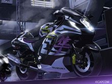 【スズキ】スト6コラボのジュリ仕様「Hayabusa Tuned by JURI」数量限定で市販化決定！