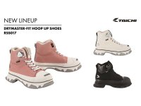 足つき性を高める厚底ライディングシューズ！ アールエスタイチから「RSS017 DRYMASTER-FIT フープアップシューズ」発売 メイン