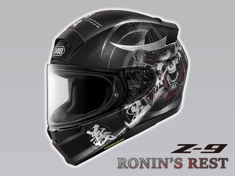 ショウエイから Z-9 のグラフィックモデル「Z-9 RONIN’S REST／ローニンズ レスト」が登場！ メイン