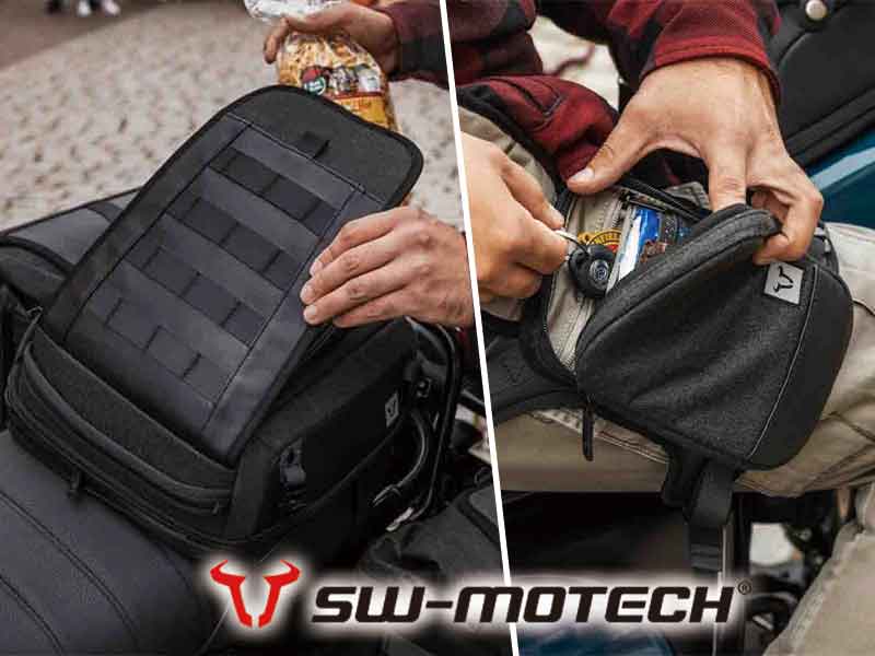 SWモテック「LR3テールバッグ／LA13レッグバッグ」がアクティブから登場！ メイン