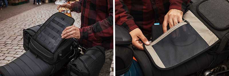 SWモテック「LR3テールバッグ／LA13レッグバッグ」がアクティブから登場！ 記事2