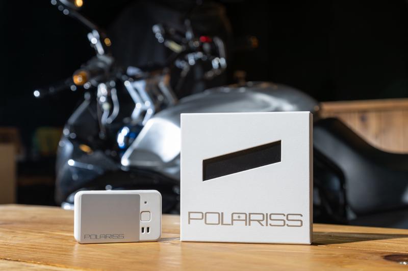 誰でも簡単に車、バイクの盗難対策が出来るPOLARISS（ポラリス）LINEで簡単操作「盗られても取り返す」Car＆Bikeセキュリティー。取付に便利「マジックテープ付き」をはとや限定で販売スタート！