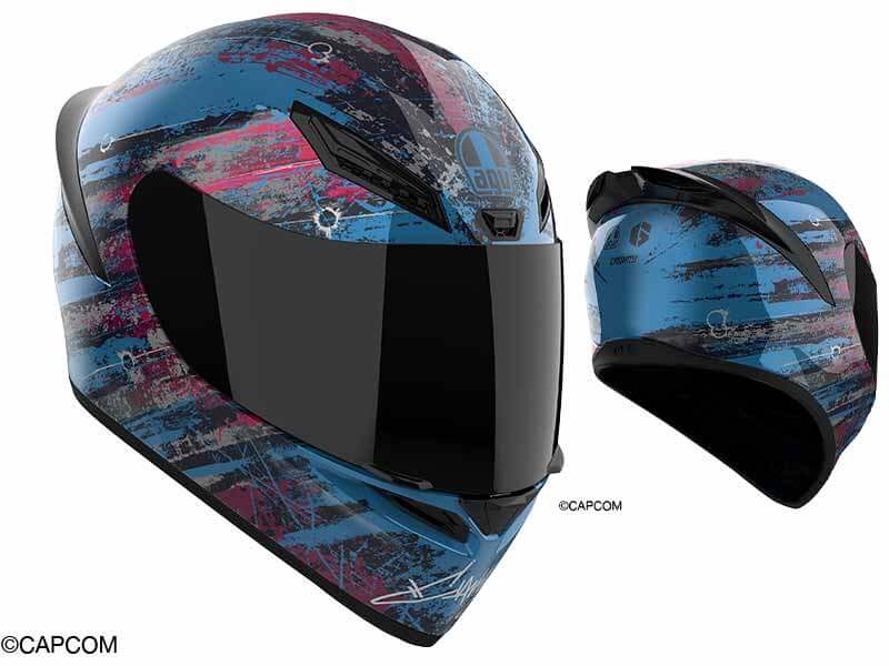 AGV × ストリートファイター6 コラボヘルメット登場! ジュリ、キャミィ、豪鬼、ケンの4種を限定発売 記事2