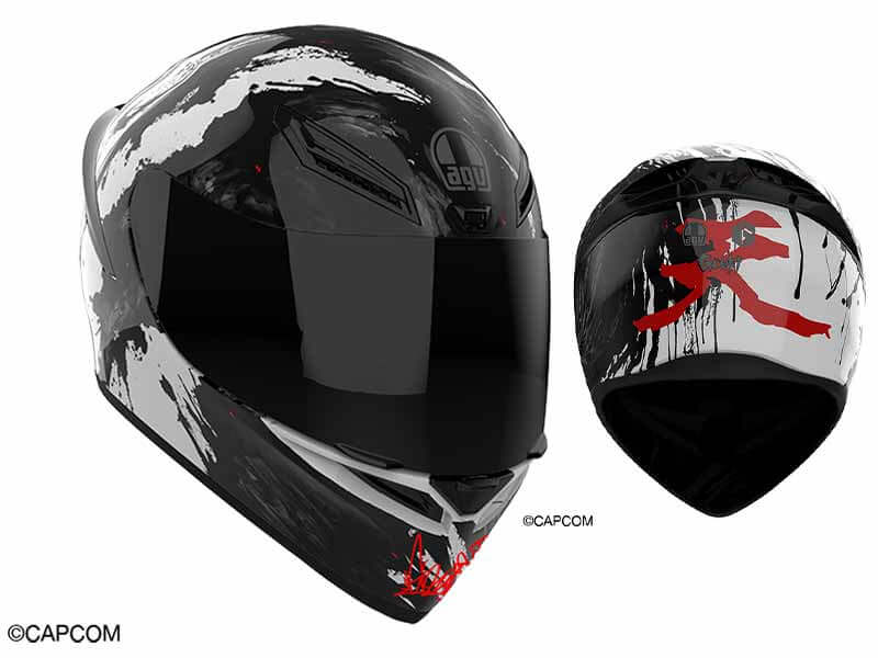 AGV × ストリートファイター6 コラボヘルメット登場! ジュリ、キャミィ、豪鬼、ケンの4種を限定発売 記事3
