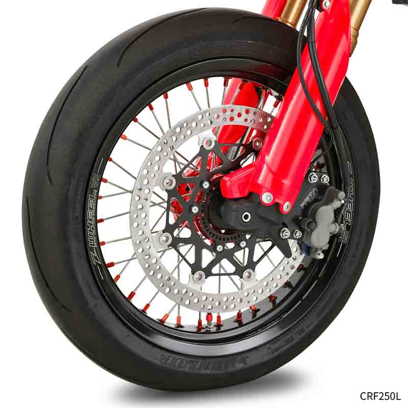 大径ディスクで制動力アップ、CRF250L／RALLY用「モタードディスクキット」がダートフリークから発売 記事1