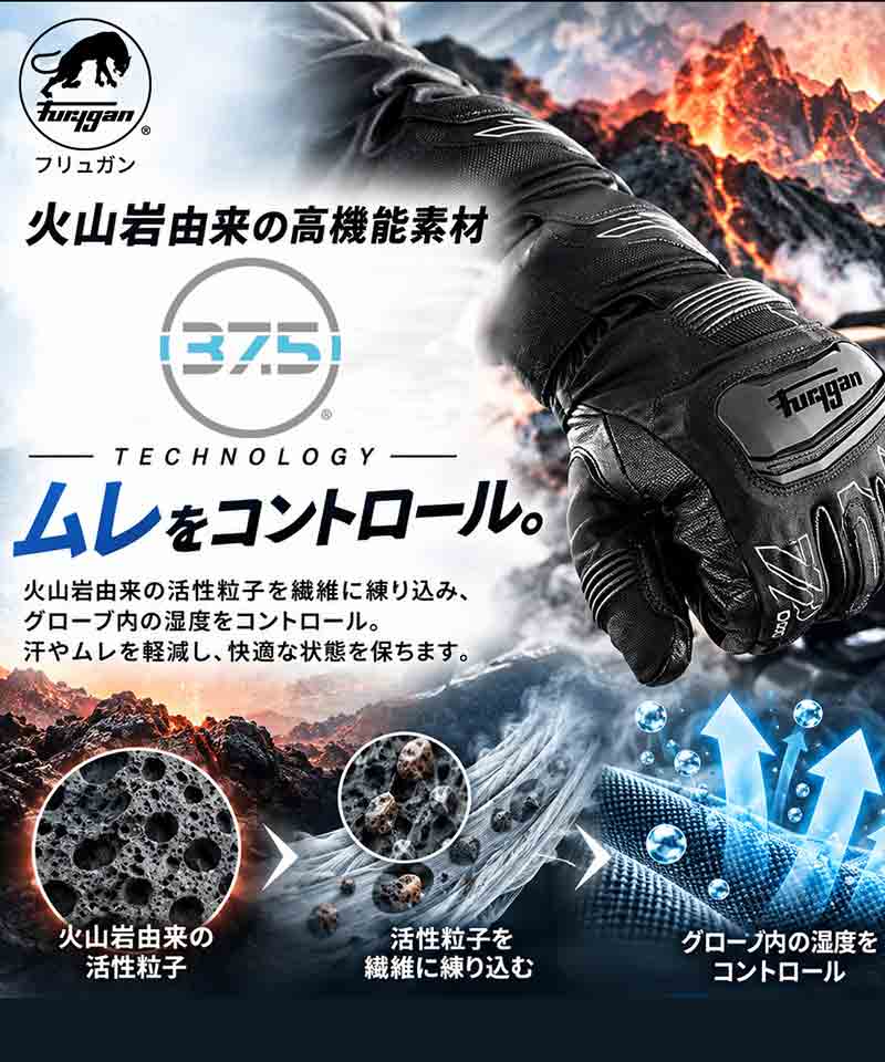 フリュガンの秋冬グローブ「スターカープリマロフト」が LINKS から発売! 高機能素材で快適を保つ、リカバリー発想(動画あり) 記事3