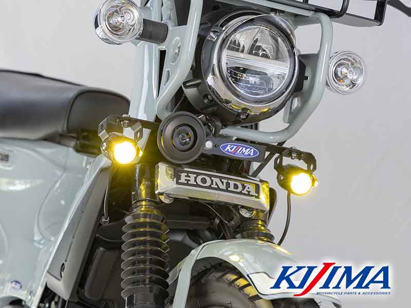 キジマからクロスカブ110/ハンターカブ/スーパーカブC125用「フォグランプKIT M1 LED」が発売! メイン