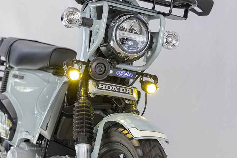 キジマからクロスカブ110/ハンターカブ/スーパーカブC125用「フォグランプKIT M1 LED」が発売! 記事4