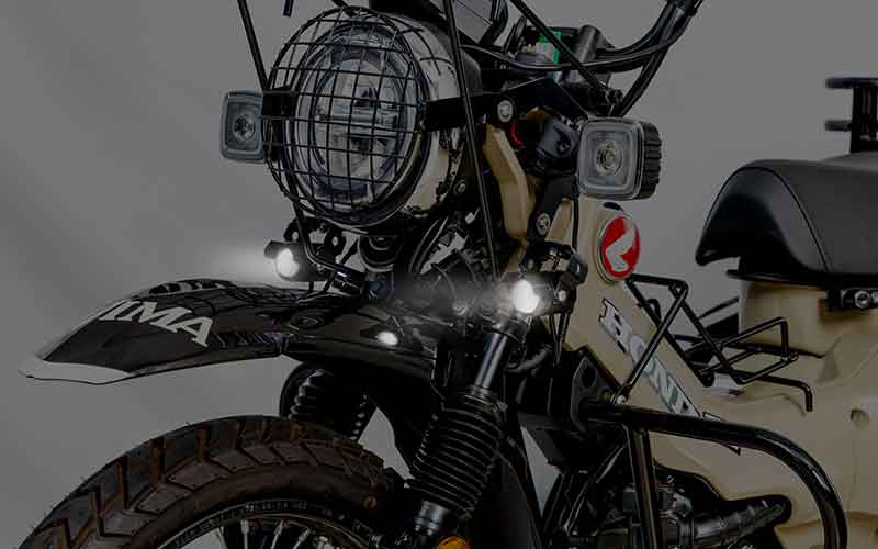 キジマからクロスカブ110/ハンターカブ/スーパーカブC125用「フォグランプKIT M1 LED」が発売! 記事7