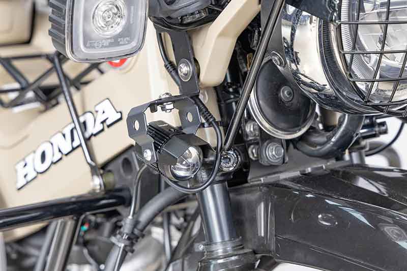 キジマからクロスカブ110/ハンターカブ/スーパーカブC125用「フォグランプKIT M1 LED」が発売! 記事8