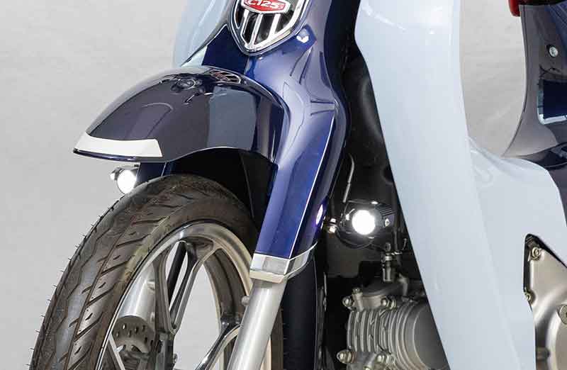 キジマからクロスカブ110/ハンターカブ/スーパーカブC125用「フォグランプKIT M1 LED」が発売! 記事10