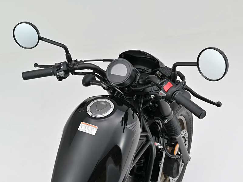 デイトナから Rebel250／500（’25）用「45Bインナーウエイトハンドル」発売！ ポジション改善＆振動を軽減 記事1