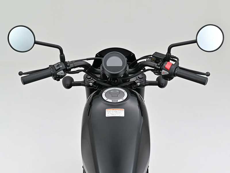 デイトナから Rebel250／500（’25）用「45Bインナーウエイトハンドル」発売！ ポジション改善＆振動を軽減 記事7