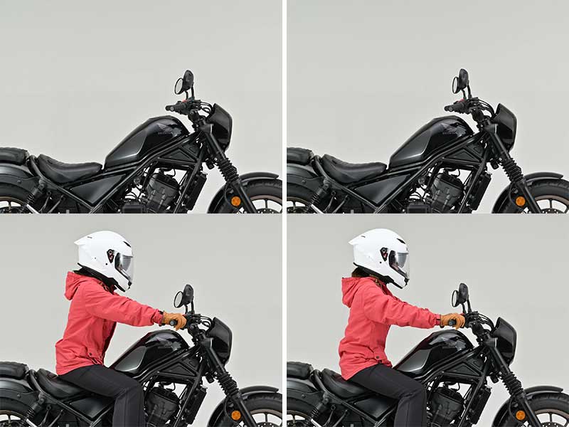 デイトナから Rebel250／500（’25）用「45Bインナーウエイトハンドル」発売！ ポジション改善＆振動を軽減 記事8