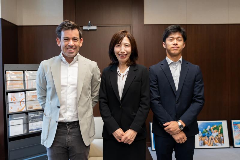 MotoGP™副CEOカルロス・エスペレータと日本人ライダー小椋藍、もてぎグランプリを前にスポーツ庁を訪問