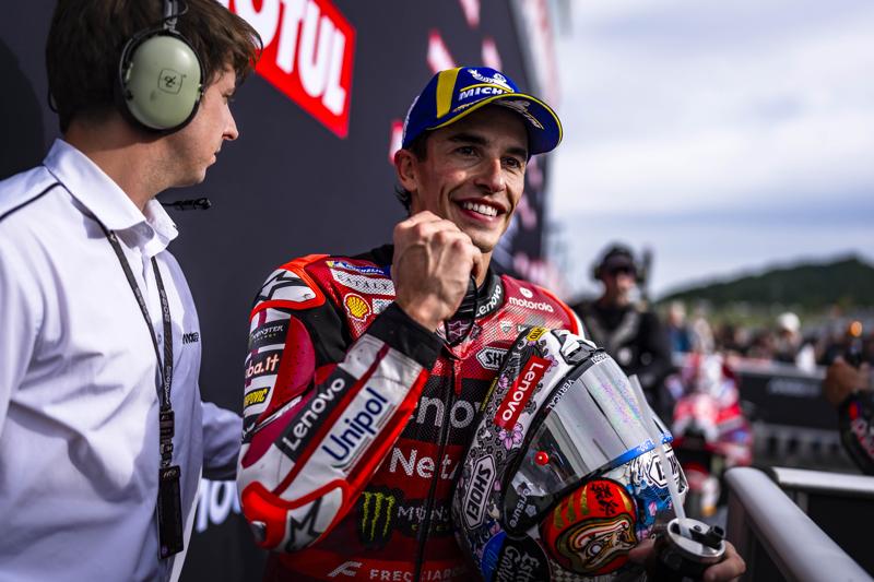 マルク・マルケス選手とDucati