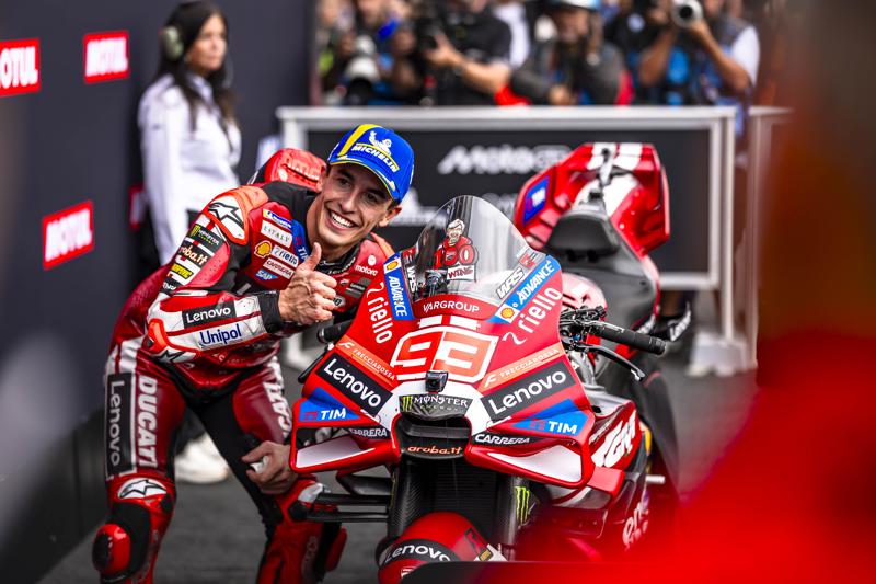 マルク・マルケス選手とDucati