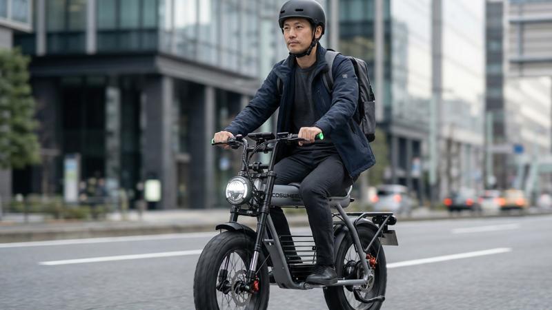 Makuakeでシリーズ総額約1.2億円を記録した特定小型原付「COSWHEEL
