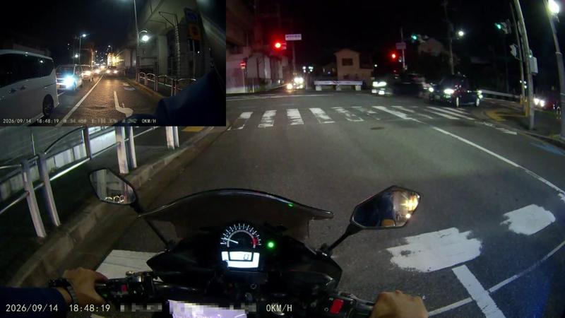 発売から3年間支持され続けるロングセラーモデル。MAXWINのバイク用4K前後ドラレコ「BDVR-A002」が進化して登場